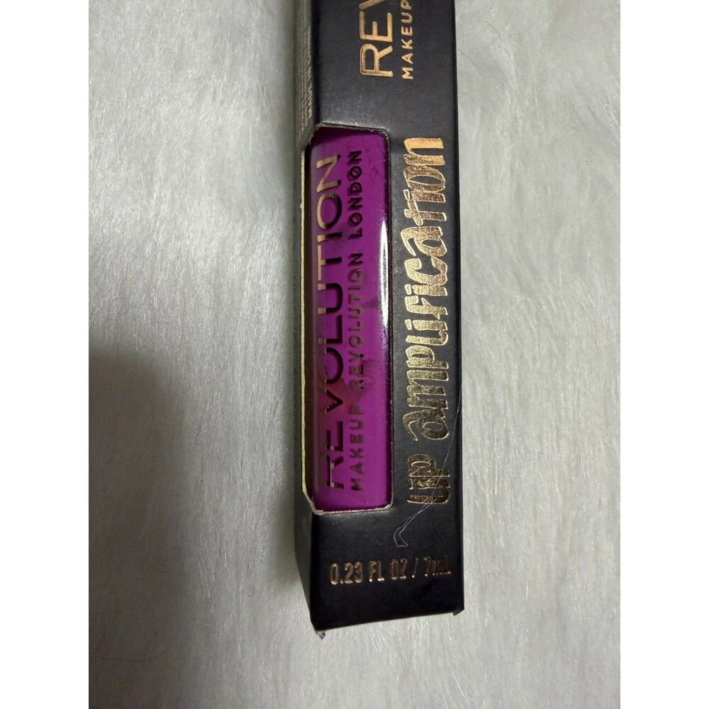 Revolution Lip Amplification High Voltage • Bold Cream Lip Color • NEW